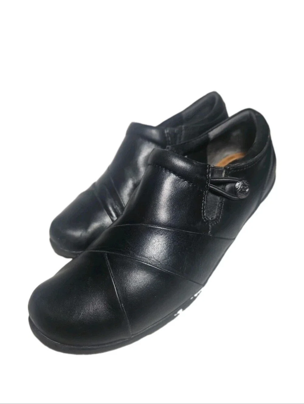 Clarks classic black